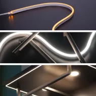 Profilis silik. FlexLine  8mm LED juostai 10m balta S
