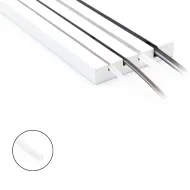 Šviesos filtras silik. FlipLens 3mm COB LED juostai 10m balta S
