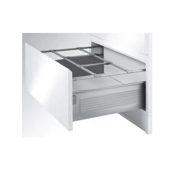 Side rail for drawer METALBOX L500mm cream