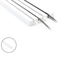 Šviesos filtras silik. FlipLens 5mm COB LED juostai 10m balta S