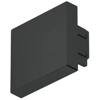 Dangteliai LED profiliui 2102 juoda