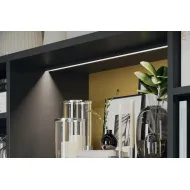 Profilis LED išor. 2102 alium. L3000x11 ner.plien