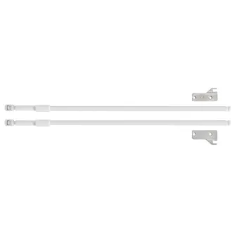 Side rail for drawer METALBOX L500mm gray