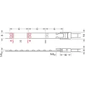 Juosta LED2062 Loox5, L5000mm, 8mm, 12V, 4,8W/m, natūrali balta šviesa 4000K