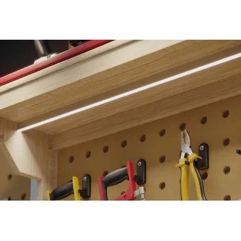 Profile for under mounting, Häfele Loox5 profile 2103 for 8mm LED strip lights