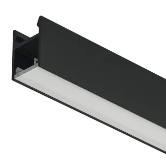 Profilis LED išorinis 2103 aliuminis L3000mm, juodas