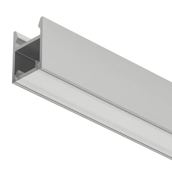 Profilis LED išorinis 2103 aliuminis L3000mm, matinis chromas