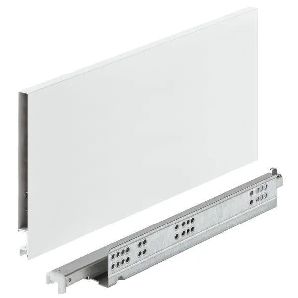 Drawer set Matrix Box Slim A Synchro, H175mm L400mm 30kg soft-close white