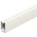 Vamzdis stačiakampis su LED filtru ir apsauga, 34x18mm, DressCode L1200mm, baltas