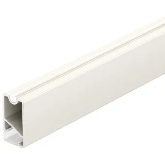 Vamzdis stačiakampis su LED filtru ir apsauga, 34x18mm, DressCode L2500mm, baltas