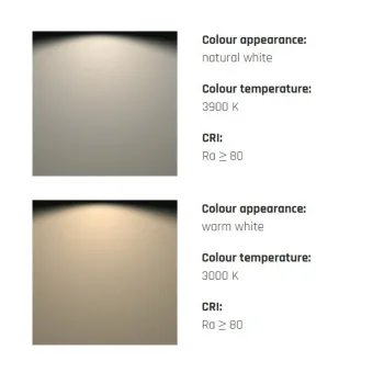 Architectural LED POLAR for under cabinet 24V/5W aluminum warm white 3000K