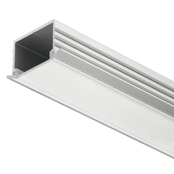 Profilis LED juostai įfrezuojamas PF3 L2500mm, aliuminis