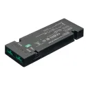 Driver Loox5, 24V, 20W, 4xsockets 2-pin, with socket for switch, black
