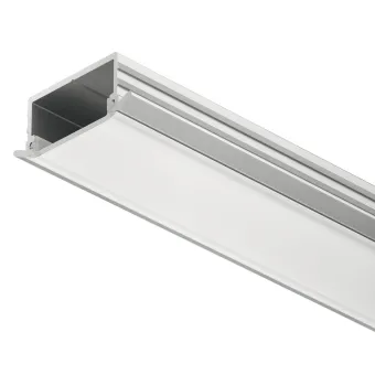 Profile for recess mounting 1190, for LED strip lights 10mm, L2500mm, Loox