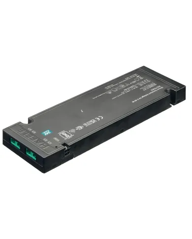 Driver Loox5, 24V, 40W, 4xsockets 2-pin, with socket for switch, black