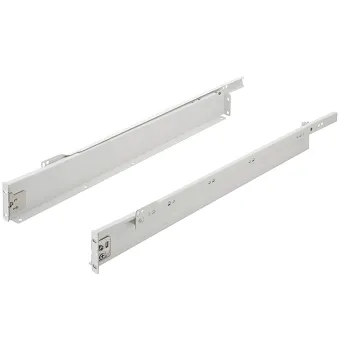 Drawer side runner system, single-walled, Häfele Matrix Box Single A25, single extension, height 54mm