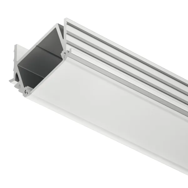 Profilis LED juostai įfrezuojamas kampinis PF5 L2500mm, aliuminis