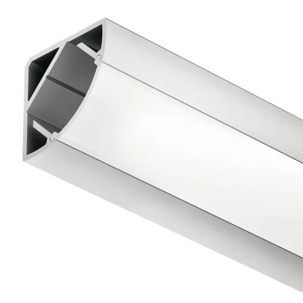 Corner profile, Häfele Loox Profile 2195 for LED strip lights 10mm