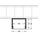 Profile for under mounting, Häfele Loox Profile 2191