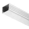 Profilis LED juostai išorinis PI3 L2500mm, su uždengimu