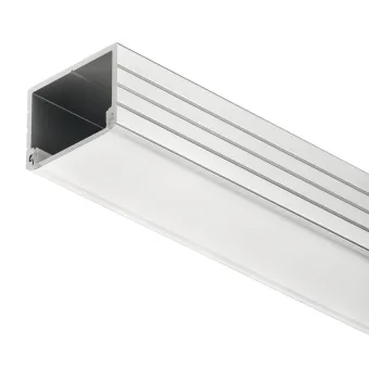 Profilis LED juostai išorinis PI3 L2500mm, su uždengimu