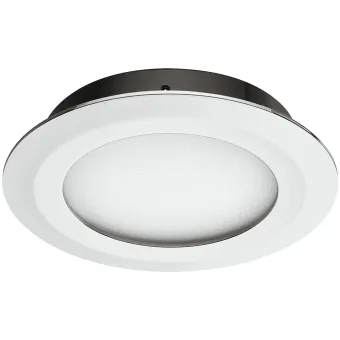 Recess/surface mounted downlight, LED 1111 12V drill hole Ø58mm plastic