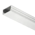 Profilis LED juostai išorinis PI4 L2500mm, su uždengimu