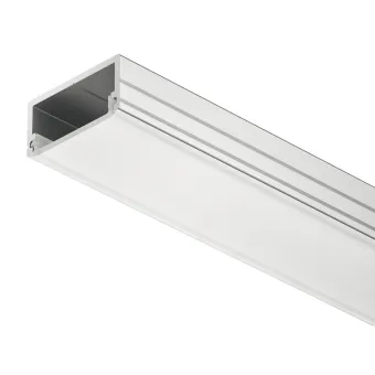 Profilis LED juostai išorinis PI4 L2500mm, su uždengimu
