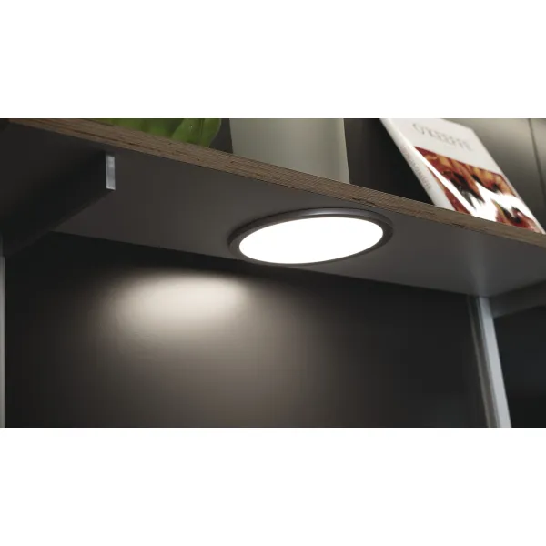Šviestuvas LED3023 24V 4,8W matinis chromas, natūrali balta šviesa 4000K