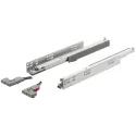 Concealed runner, Synchro, full extension, load bearing capacity up to 30kg, steel, coupling instal