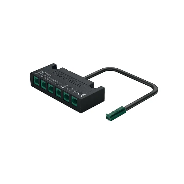 6-way distributor, Häfele Loox5 24V without switching function 2-pin (monochrome or multi-white 2-wire technology)