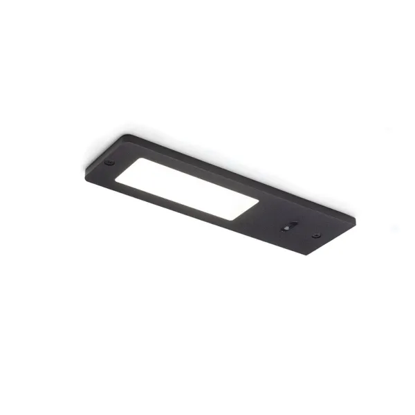 LED luminaire for under cabinet VEGA 24V/5W black natural white 3900K