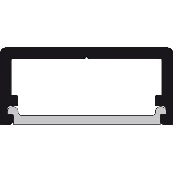 Diffuser, for Häfele Loox aluminium profiles with 16mm internal dimension