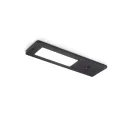LED luminaire for under cabinet VEGA 24V/5W black warm white 3000K