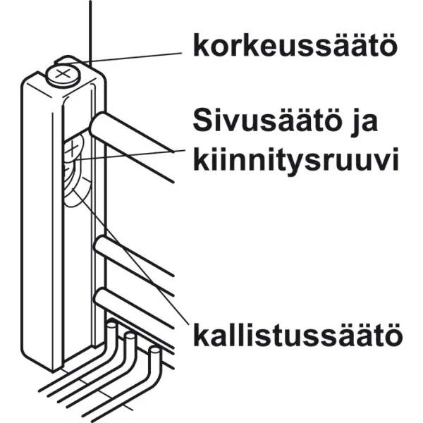 Krepšys Cooking Agent P300mm, pilno ištraukimo SF pilka