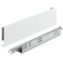 Stalčių šonai Matrix Box Slim A Synchro, H89mm, L550mm, 30kg, švelnaus uždarymo, balta