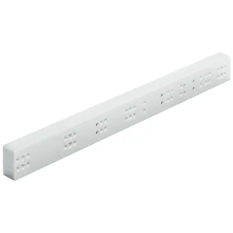 Spacer bar, for internal drawer box with railing