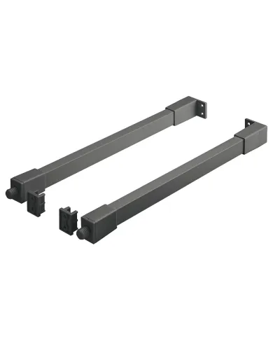 Side railing, rectangular Matrix Box Slim A, L350mm anthracite