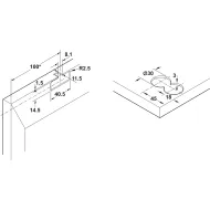 SDS Slido F-Line21 20F al.p.2d. clip-in H