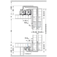 SDS Slido F-Line31 60A med.3.d be šveln.stab. H