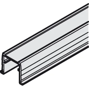 Profilis apatinis įfrezuojamas Slido F-Line31 L3500mm, aliuminis
