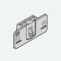 Sliding door fitting, top, adjustable