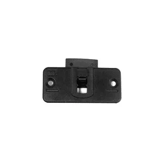 Sliding door fitting, top, adjustable