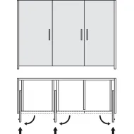 SDS Slido F-Park72 30A med.1d H1990-2200 P560 H