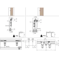 SDS 1010 dviem medinėms durelėms 20 kg