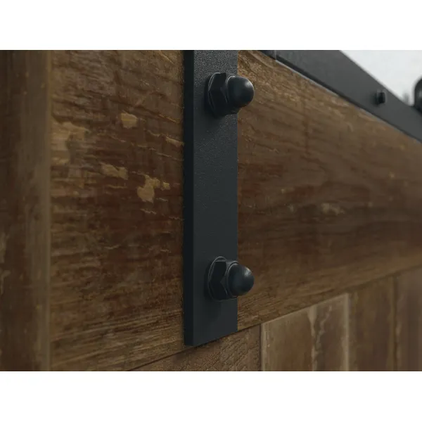 Sliding door fitting, Häfele Slido D-Line42 100S, set with running track