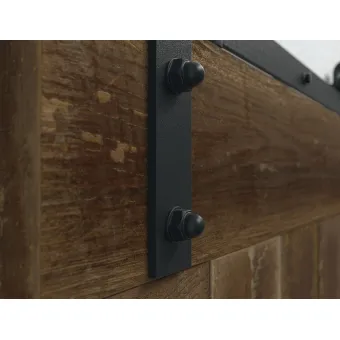 Sliding door fitting, Häfele Slido D-Line42 100S, set with running track