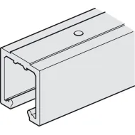 Bėgelis FOLD 100-T virš. L3000 alium.anod.
