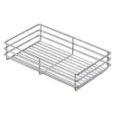 Wire basket, for kitchen cabinets, 470x75mm