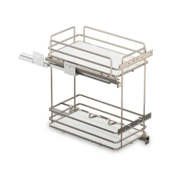 CARGO basket W300mm with soft close, titanium